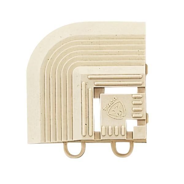 山崎産業 エバック ブラシハードマット 共通縁駒 コーナー BE(ベージュ) マット(屋外) F-1...