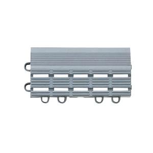 山崎産業 エバック ブラシハードマット 共通縁駒 縁駒メス GR(灰) マット(屋外) F-114-FM-GR｜cc-net