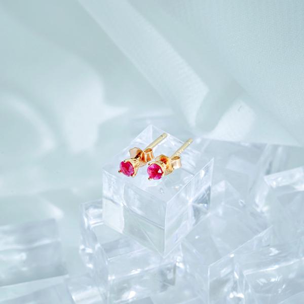 ピアス トルマリン 一粒 スタッド シルバー925 S925 シンプル オフィス フォーマル カジュ...