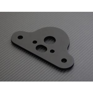 スーパーカブ リトルカブ ハンドルセッター 100mm マットブラック バーハンKIT アップハン