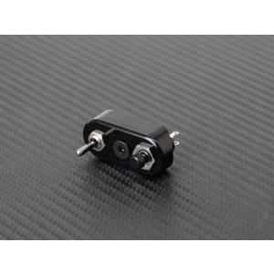 マイクロ ハンドルスイッチ 2WAY ブラック 22.2mm用
