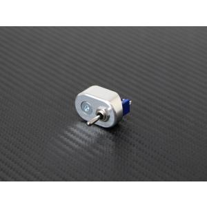 マイクロ ハンドルスイッチ シングル シルバー 22.2mm用 トグルスイッチ ON-OFF-ON ...