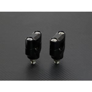 ハンドルポスト ブラック アルミビレット アルミ削り出し