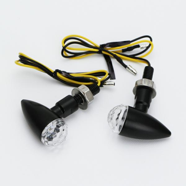 LED ウインカー マイクロブレット クリア 2個セット モンキー グロム ズーマー エイプ FTR...