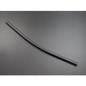 ハンドルバー ミニ用 フラットバー 一文字 φ22.2 マットブラック