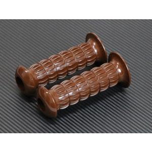 ハンドルグリップ クラシック オープンエンド ブラウン