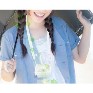 首掛け扇風機 卓上 USB ハンディファン 小...の詳細画像4