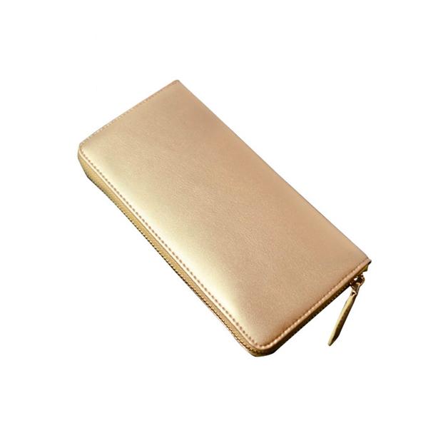 紳士用 長財布 ゴールド 牛革 金色 ラウンドファスナー レザー メンズ BEAMZSQUARE ビ...