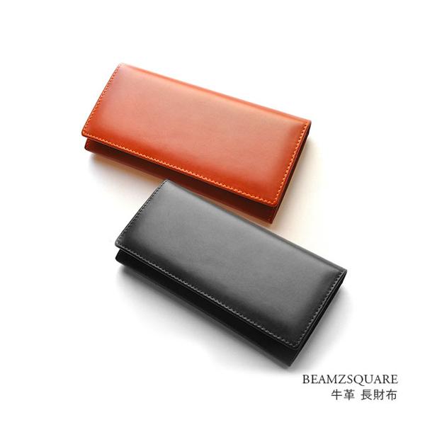 オイルドレザー紳士長札入れBEAMZSQUARE ビームズスクエア  長財布  bs1904main
