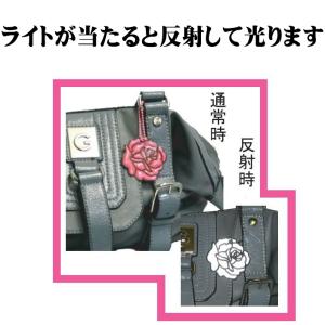 日本製 反射幸運のお守り 四つ葉のクローバー ...の詳細画像4