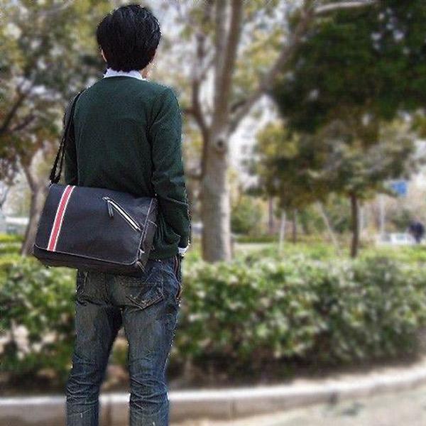 DIABLOディアブロ 3color ショルダーバッグ メンズカジュアルバッグ 斜めがけ 通学鞄 か...