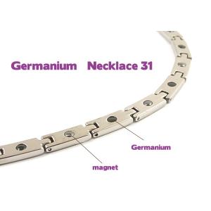 訳あり 婦人用磁気ゲルマニウムネックレス31粒...の詳細画像2