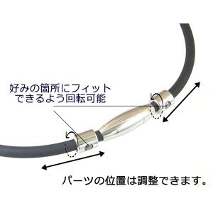 シリコンゲルマニウムネックレス マグネット 磁...の詳細画像3