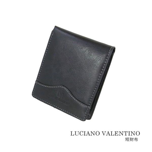 箱無し  メンズ 定番 二つ折り財布 本革 牛革 コスパ良LUCIANO VALENTINO ルチア...