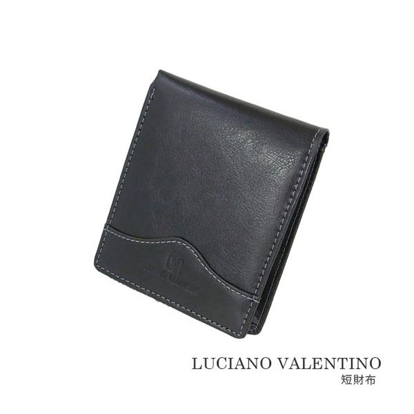 箱無し  メンズ 定番 二つ折り財布 本革 牛革 コスパ良 カードスライダー付LUCIANO VAL...