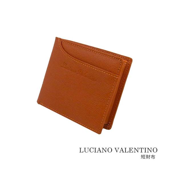 箱無し  メンズ 定番 本革 牛革 二つ折財布 カードスライダー付LUCIANO VALENTINO...