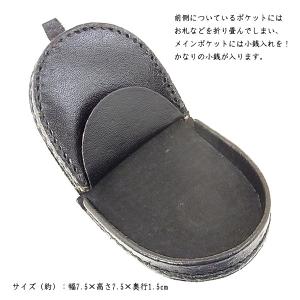 馬蹄形小銭入れ メンズ小銭入れ 散歩手のひらサ...の詳細画像3