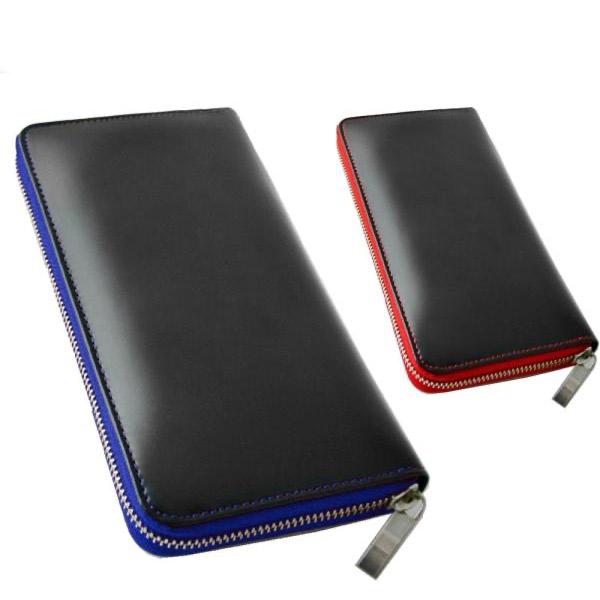 メンズ 男性用 馬革×牛革×機能性 ラウンドファスナーMERGE マージ  長財布  mg1720m...