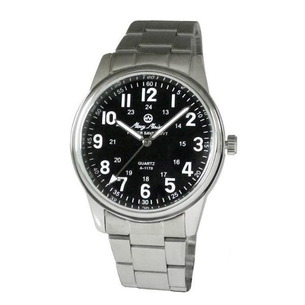 安心の日本製ムーブメント メンズウォッチ  紳士用腕時計 日常生活防水 クオーツMavy Maiso...