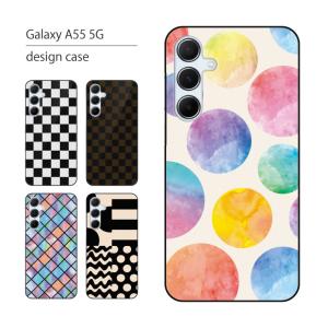 Galaxy A55 5G ケース SC-53E SCG27 ケース ギャラクシー A55 5G スマホケース スマホカバー カバー ハードケース 軽い おしゃれ チェック｜cccworks