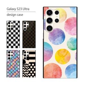 Galaxy S23 Ultra ケース SC-52D SCG20 ケース ギャラクシー S23 ウルトラ スマホケース スマホカバー カバー ハードケース 軽い おしゃれ チェック｜cccworks