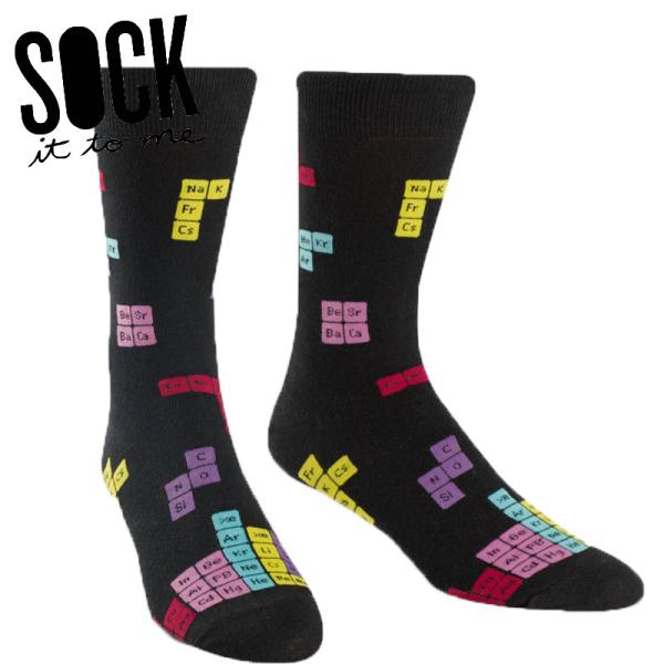 ソックス メンズ 靴下 総柄  その他 クルーソックス Joining Elements Sock ...