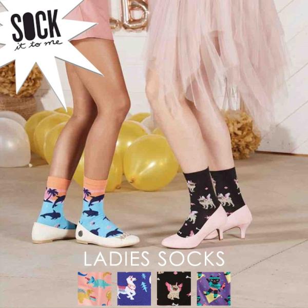 Sock It To Me ソック イット トゥ ミー  クルーソックス ソックス レディース 靴下...