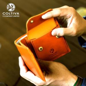 財布 二つ折り財布 二つ折り 革 メンズ レザー ウォレット 革財布 イタリア COLTIVA Ｃカンパニー ギフト コルティヴァ二つ折り財布｜ccompanystore