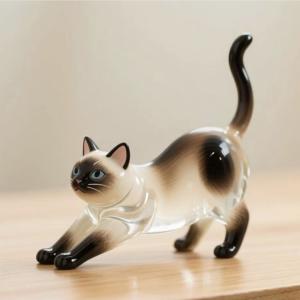 猫の毛収納ボトル キーホルダー 透明カプセル ...の詳細画像1