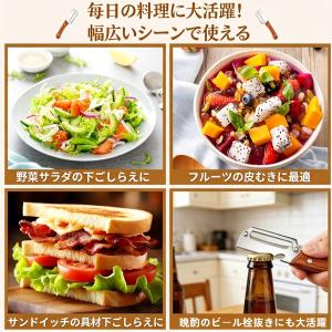 千切りピーラー ピーラー 野菜 多機能 栓抜き...の詳細画像5