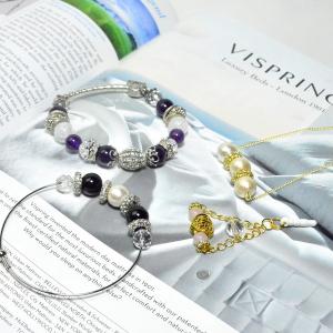 パワーストーン アクセサリー パーツ 選べる2...の詳細画像5