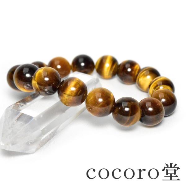 パワーストーン ブレスレット 南アフリカ共和国産 AAAA タイガーアイ 天然石