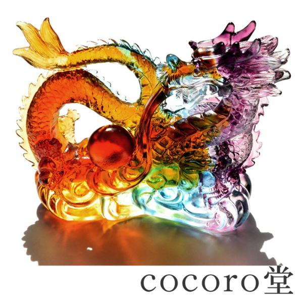 パワーストーン 置き物 風水 開運 龍 天然石