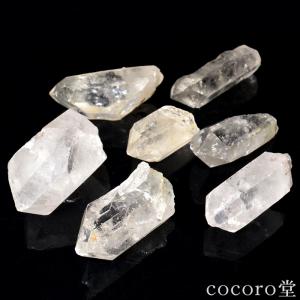 hibikurasu クリスタル 六角柱 3cm 5cm 浄化セット 水晶 天然石