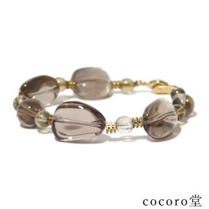 グリーンルチルクォーツ ブレスレット 8.5mm 17.5cm 天然石