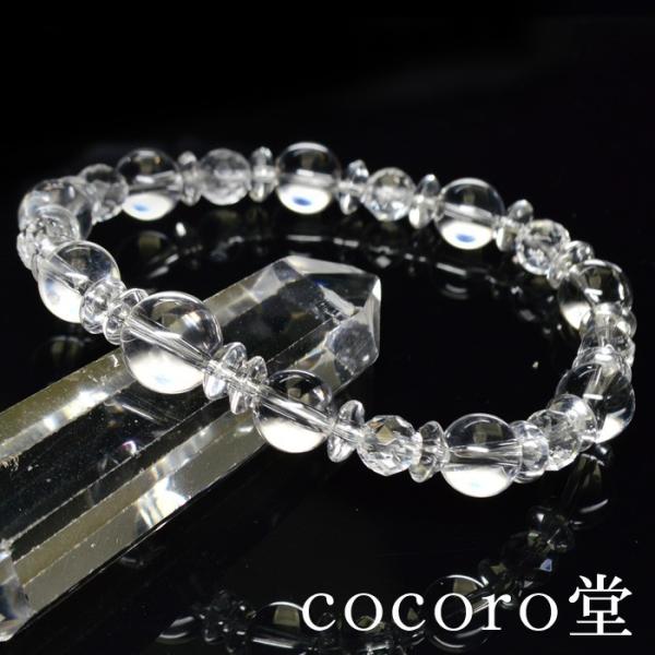 パワーストーン ブレスレット 水晶 天然石 送料無料