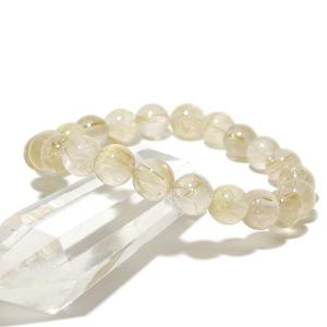 1点物】人気◇板状金針 タイガータイチンルチルクォーツ 13-13.5mm