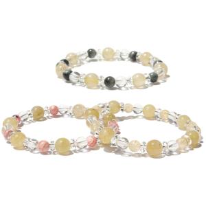 クーポン発行中／七福神 大開運ブレス ブレスレット 天然石 ローズ