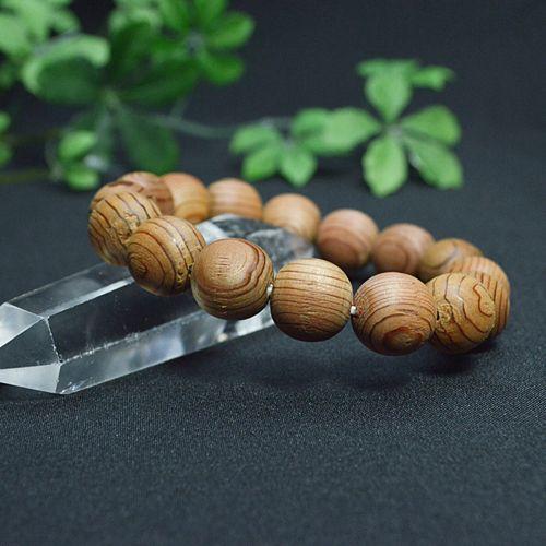 伊勢神宮 御山杉太珠 極 ブレスレット 腕輪 数珠 12mm玉 証明書 専用ケース付き メール便不可