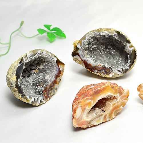 ペアメノウ・トレジャーメノウ 財宝メノウ・聚宝盆・じゅほうぼん 風水 グッズ インテリアパワーストー...