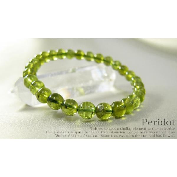 パワーストーン ブレスレット ペリドット 天然石