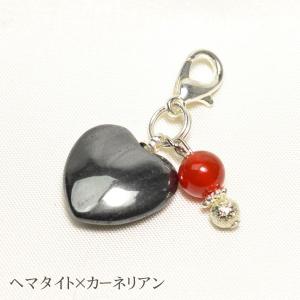 パワーストーン 選べる5種類 ハートチャームス...の詳細画像4