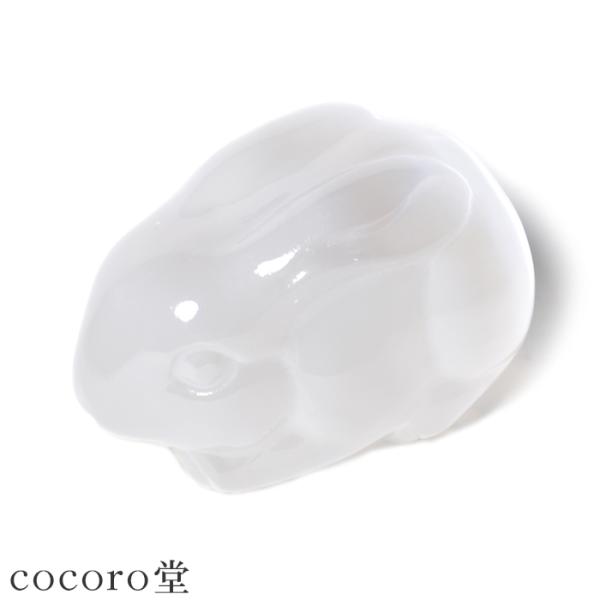 パワーストーン 置き物 セレナイト 兎 卯 うさぎ  天然石 【メール便不可】