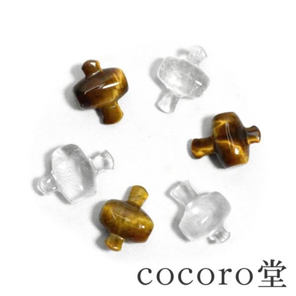 パワーストーン 置き物 願いを叶える・伝説の小槌 打出の小槌 水晶 タイガーアイ 2種 お守り 天然...