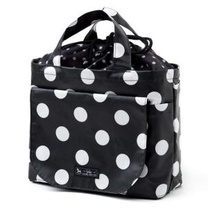 おむつポーチ M  polka dot large