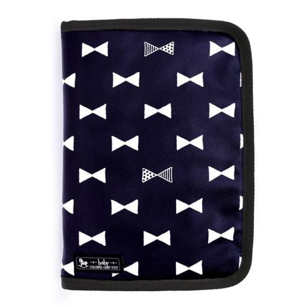 母子手帳ケース ファスナータイプ リボンシルエット 母子手帳カバー 赤ちゃん ベビー 出産祝い ゆう...