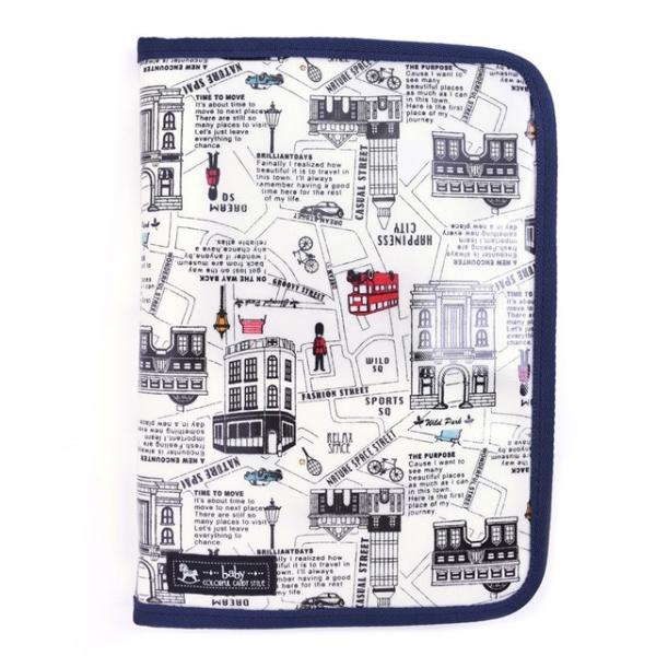 母子手帳ケース ファスナータイプ カフェアベニュー・アイボリー 母子手帳カバー 赤ちゃん ベビー 出...