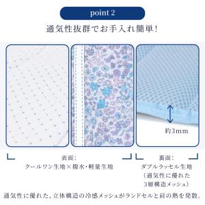 ランドセルショルダーパッド 接触冷感 人気ライ...の詳細画像5