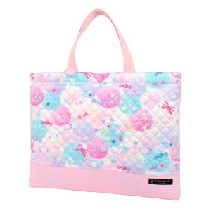 レッスンバッグ キルティング ふわふわキュートなキャンディポップ