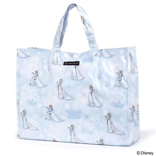 ディズニー プールバッグ ラミネートバッグ スクエアタイプ Elsa FROZEN エルサ レッスン...
